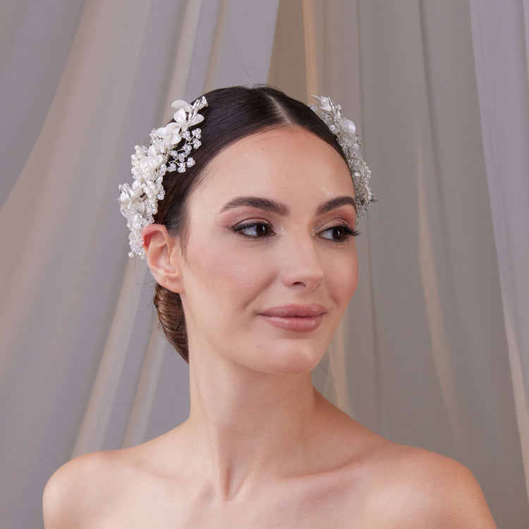 Braut Haarranke - Hochzeitskopfschmuck