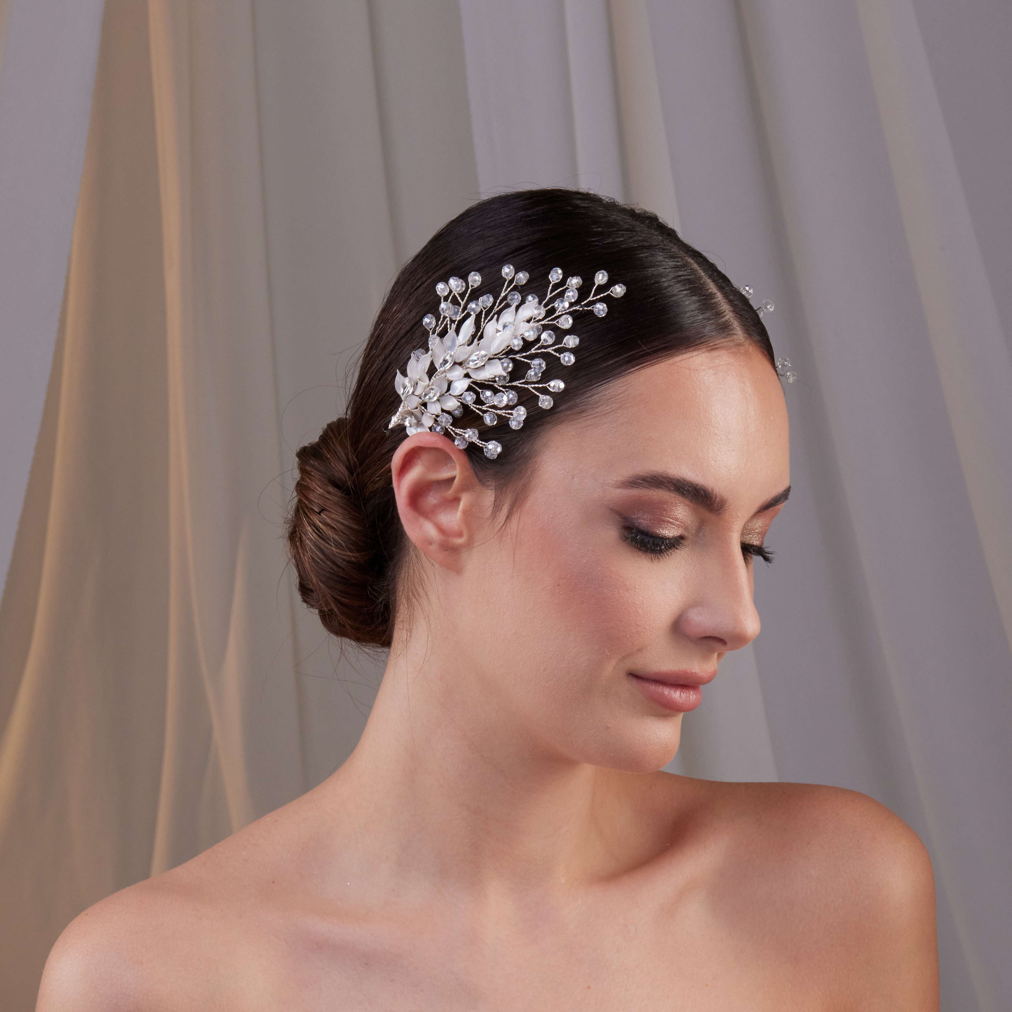 Braut Haarranke - Hochzeitskopfschmuck