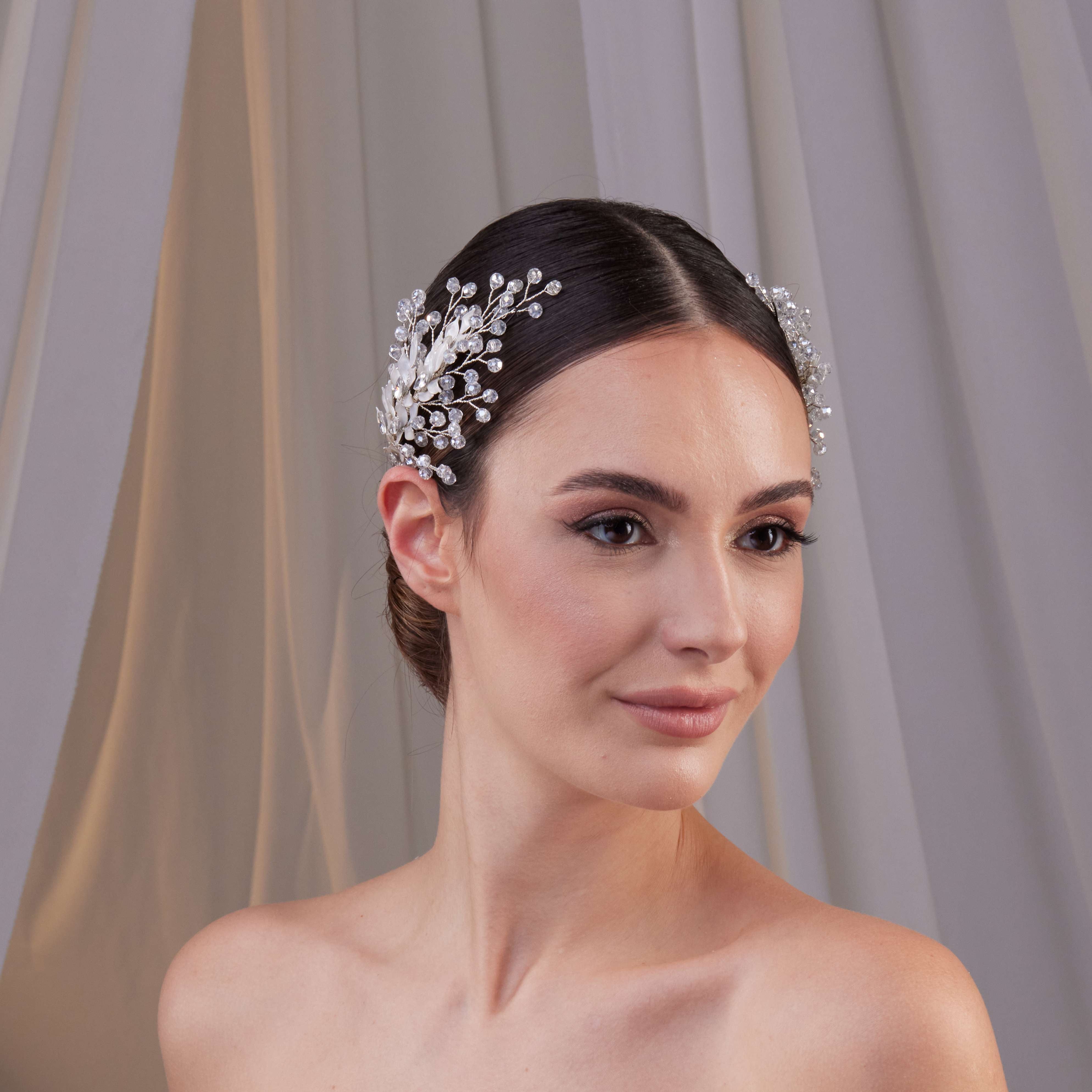 Braut Haarranke - Hochzeitskopfschmuck