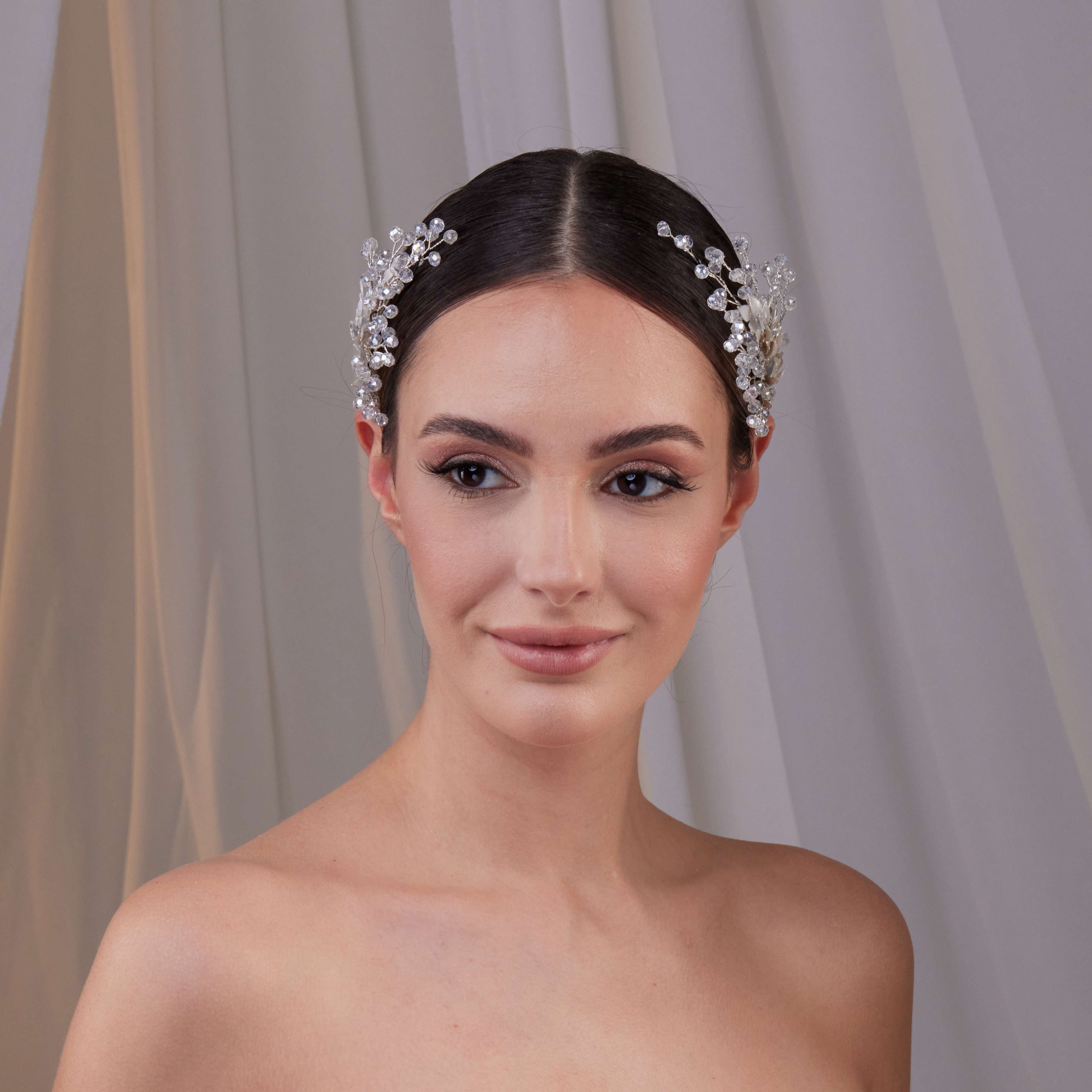 Braut Haarranke - Hochzeitskopfschmuck