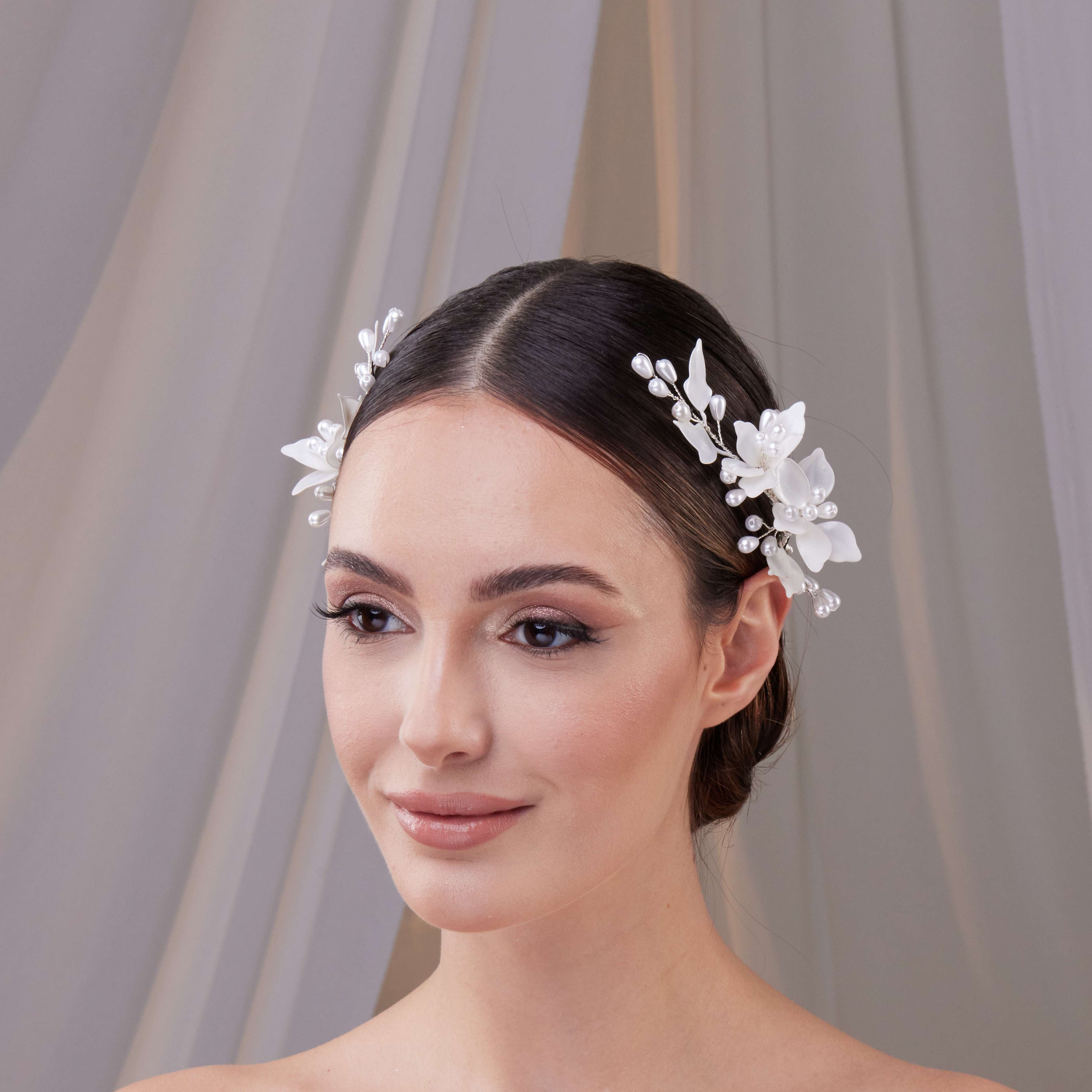 Braut Haarranke - Hochzeitskopfschmuck