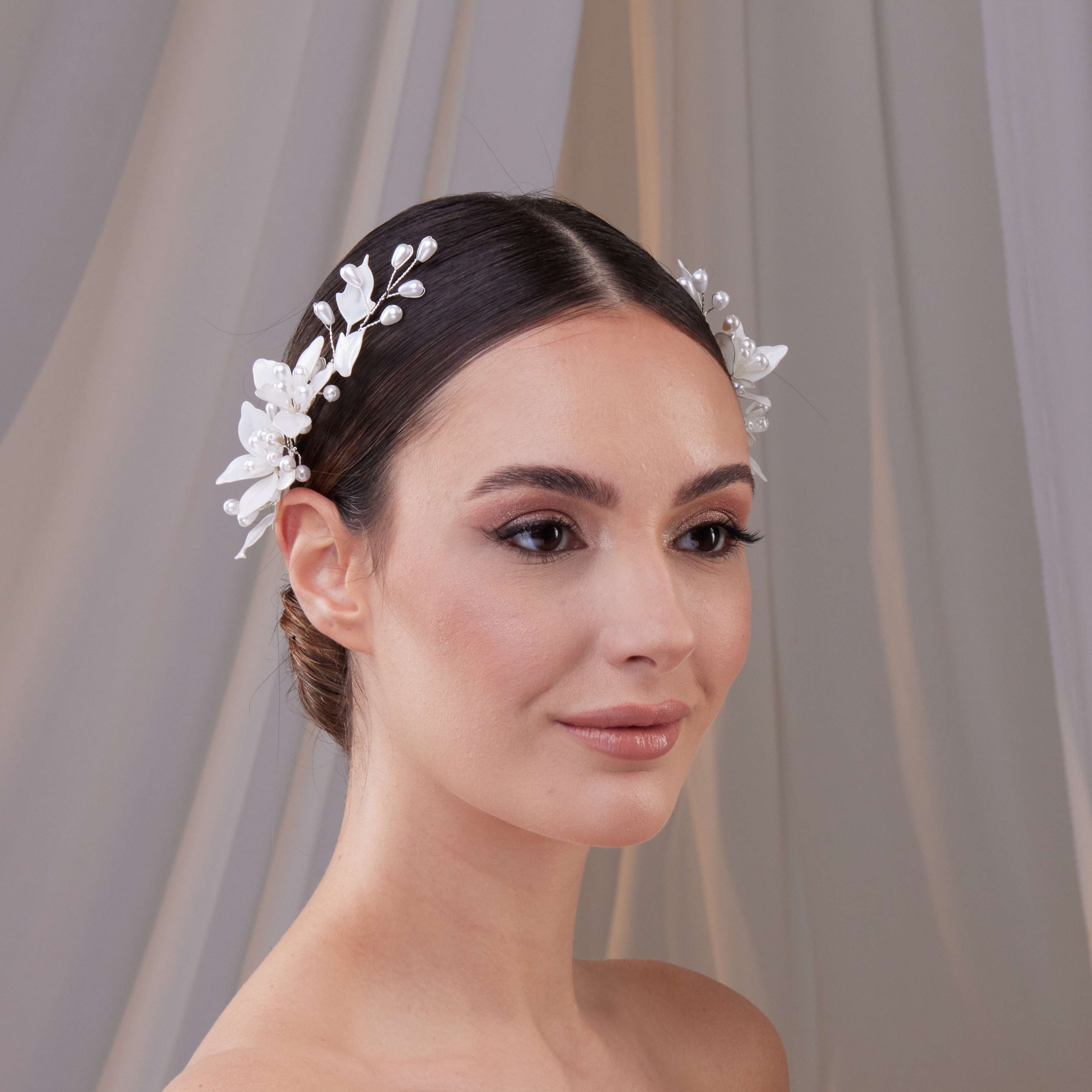 Braut Haarranke - Hochzeitskopfschmuck