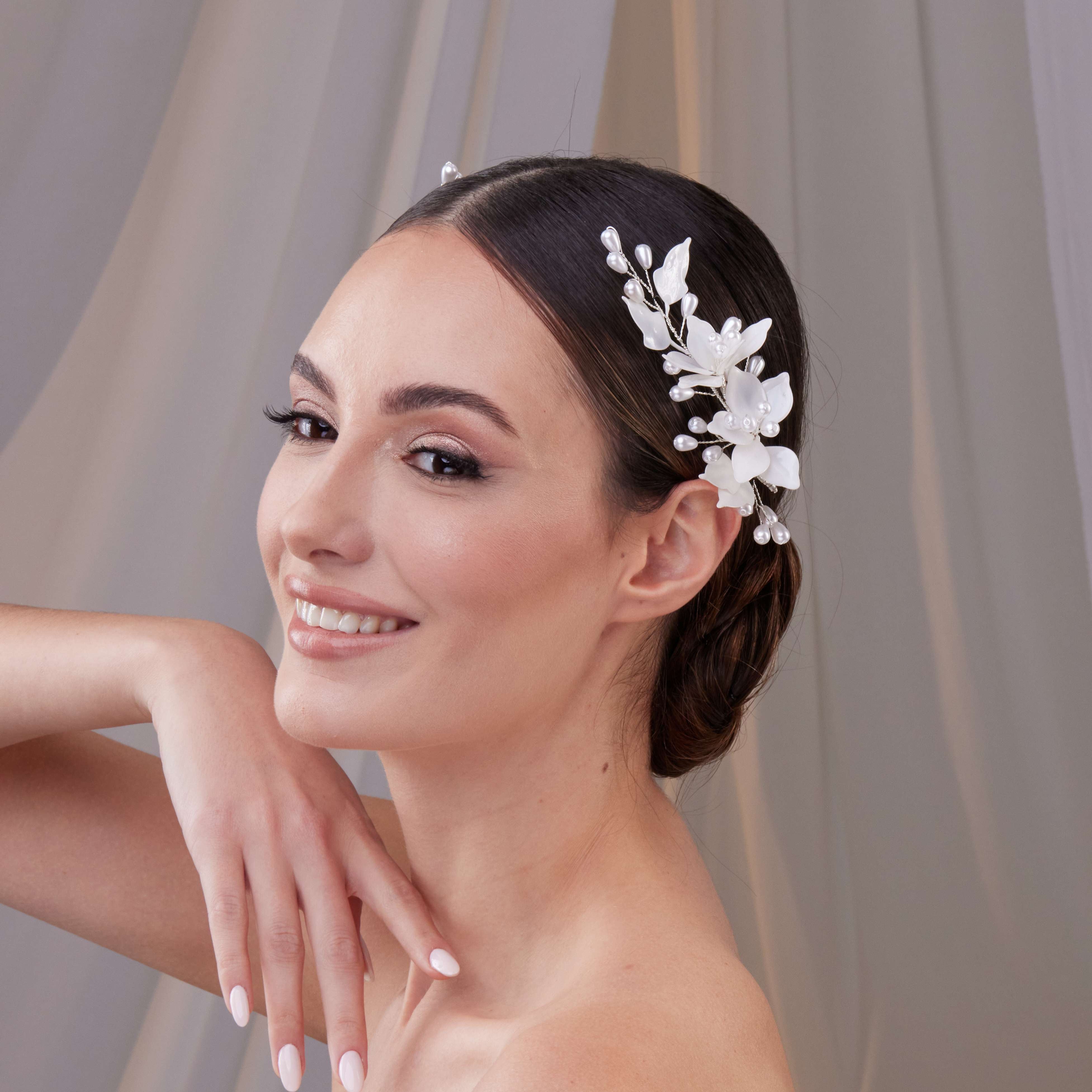 Braut Haarranke - Hochzeitskopfschmuck