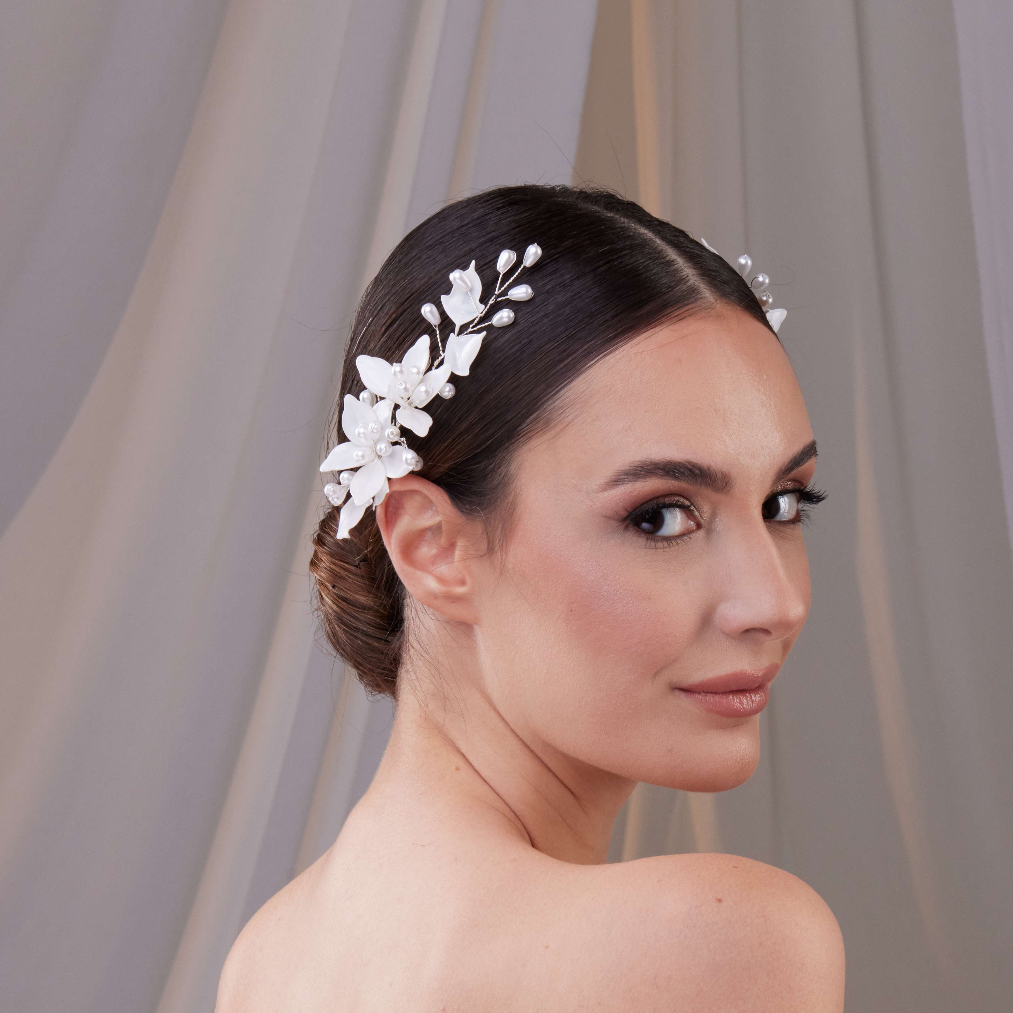 Braut Haarranke - Hochzeitskopfschmuck