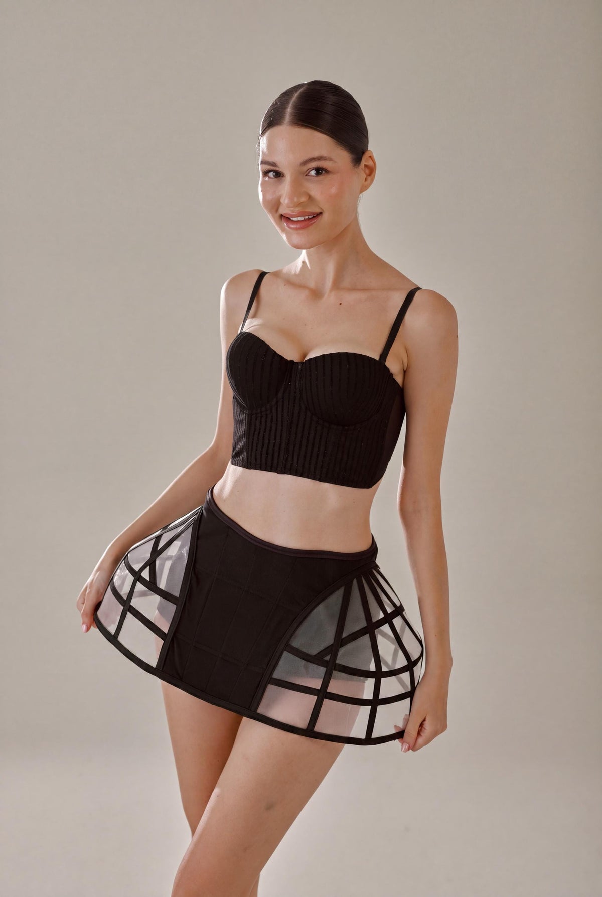 Modern Cage Pannier Skirt