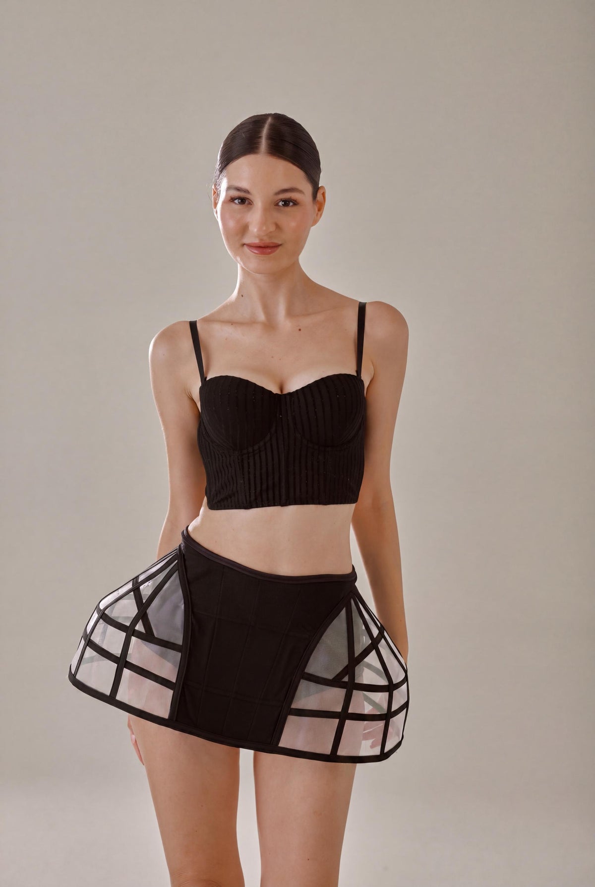 Modern Cage Pannier Skirt