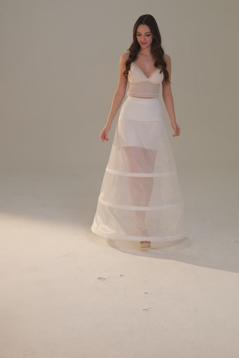 a line wedding dress underskirt 163 - bridal underskirt - bridal accessories