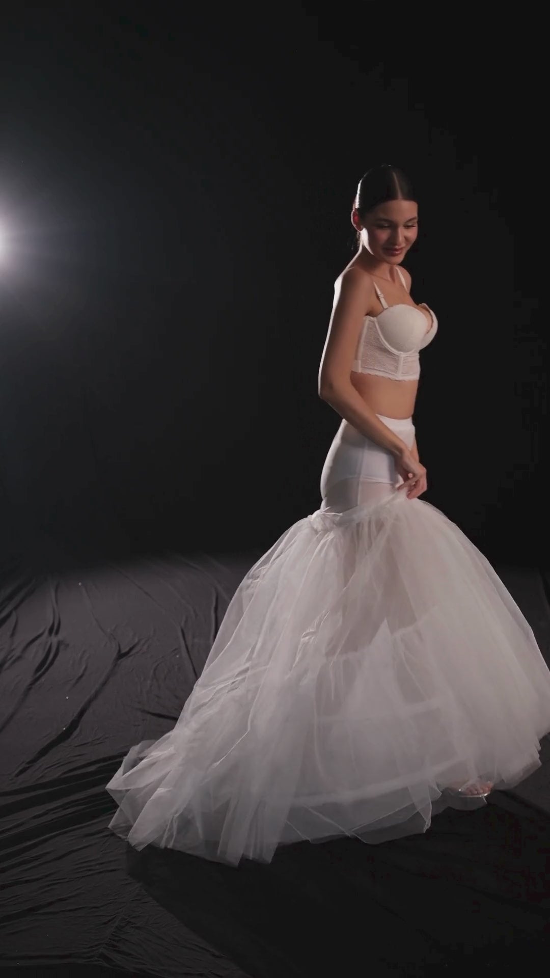 Unterrock für Brautkleid, weißer Petticoat