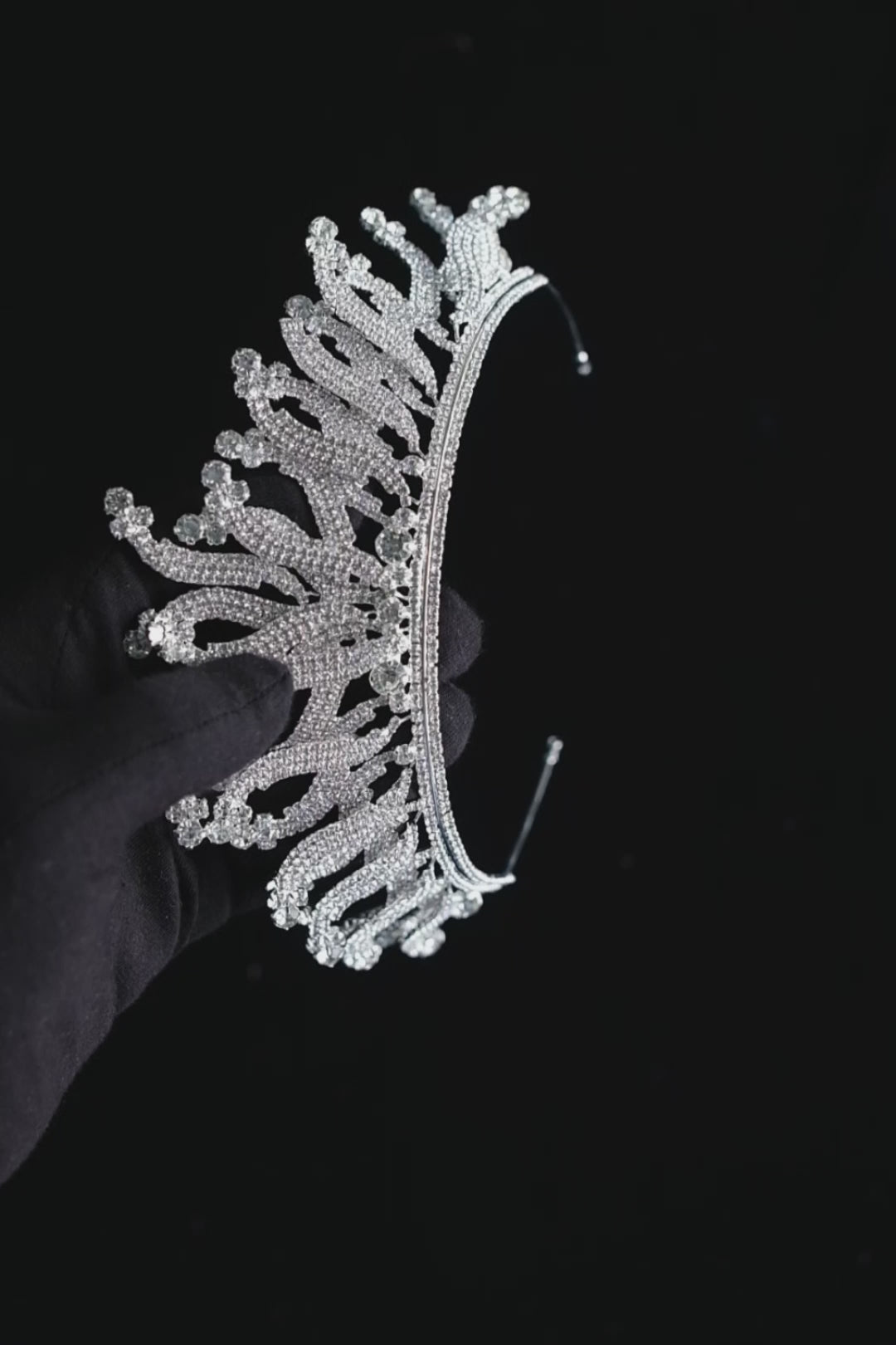 Regal Crystal Tiara