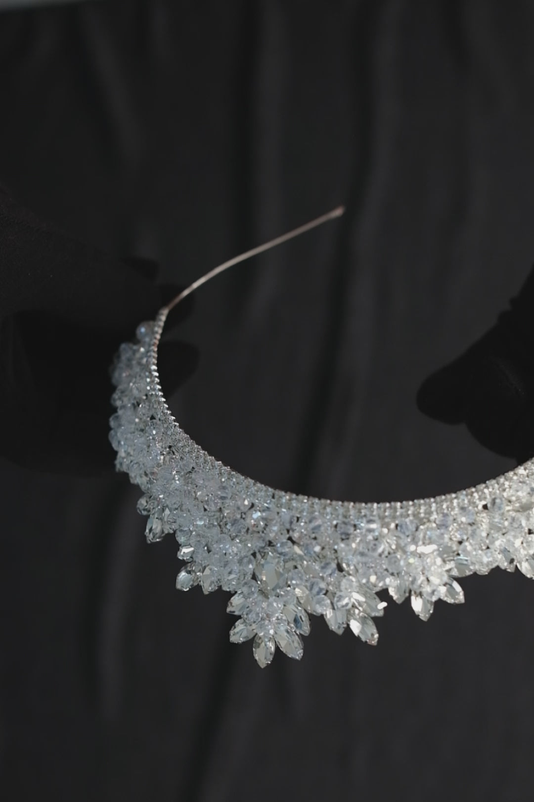 Sparkling Crystal Wedding Tiara