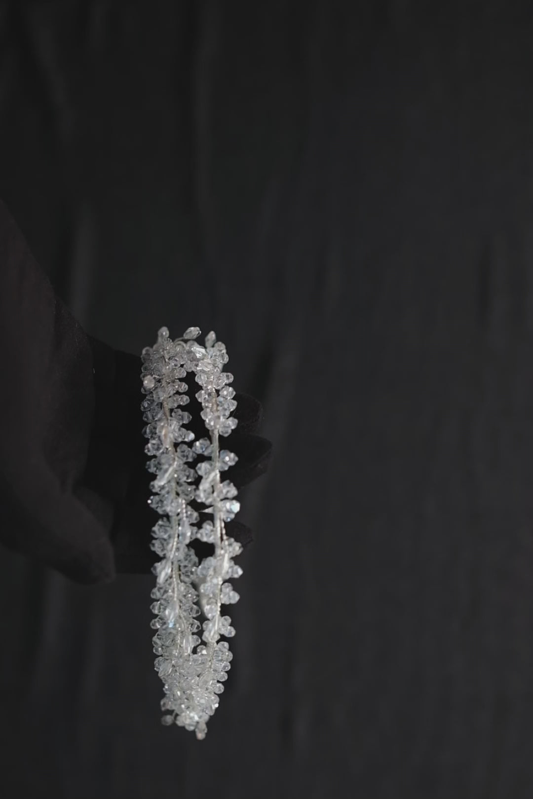 Elegant Crystal Beaded Hairband